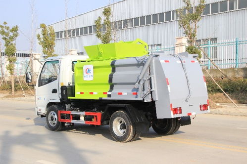 小型凯马蓝牌餐厨垃圾车 城市精细化管理的高效帮手