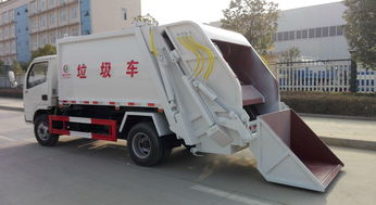 潜江市5吨东风垃圾车与福田4方钩臂垃圾车 环保与高效的完美融合